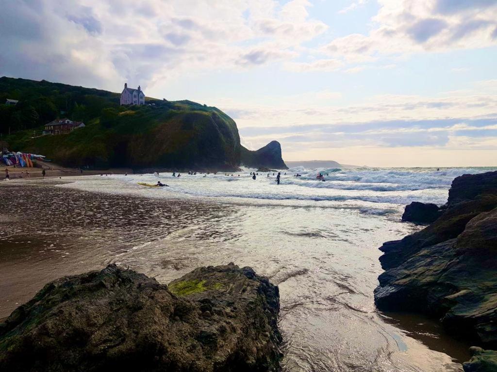 Вилла Wild Coastal Retreat At Troed Y Rhiw Aberporth, West Wales Экстерьер фото